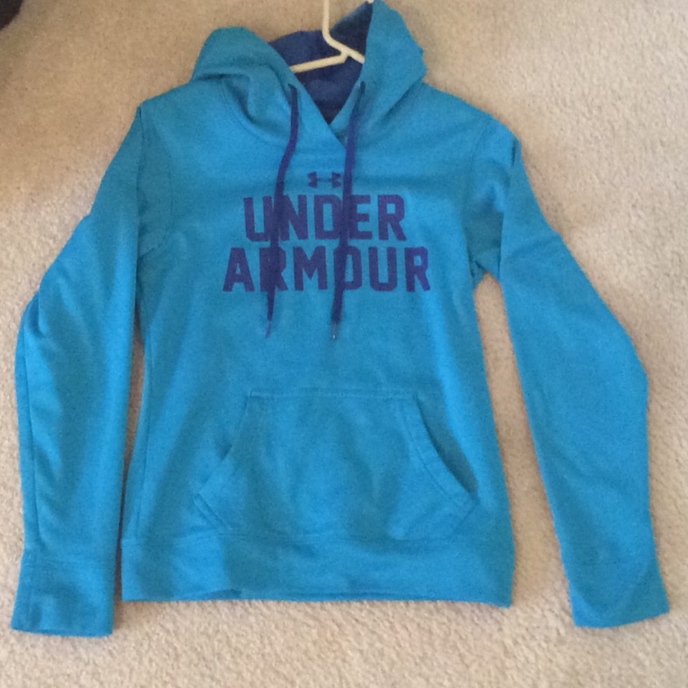 Blue Under Armour Hoodie